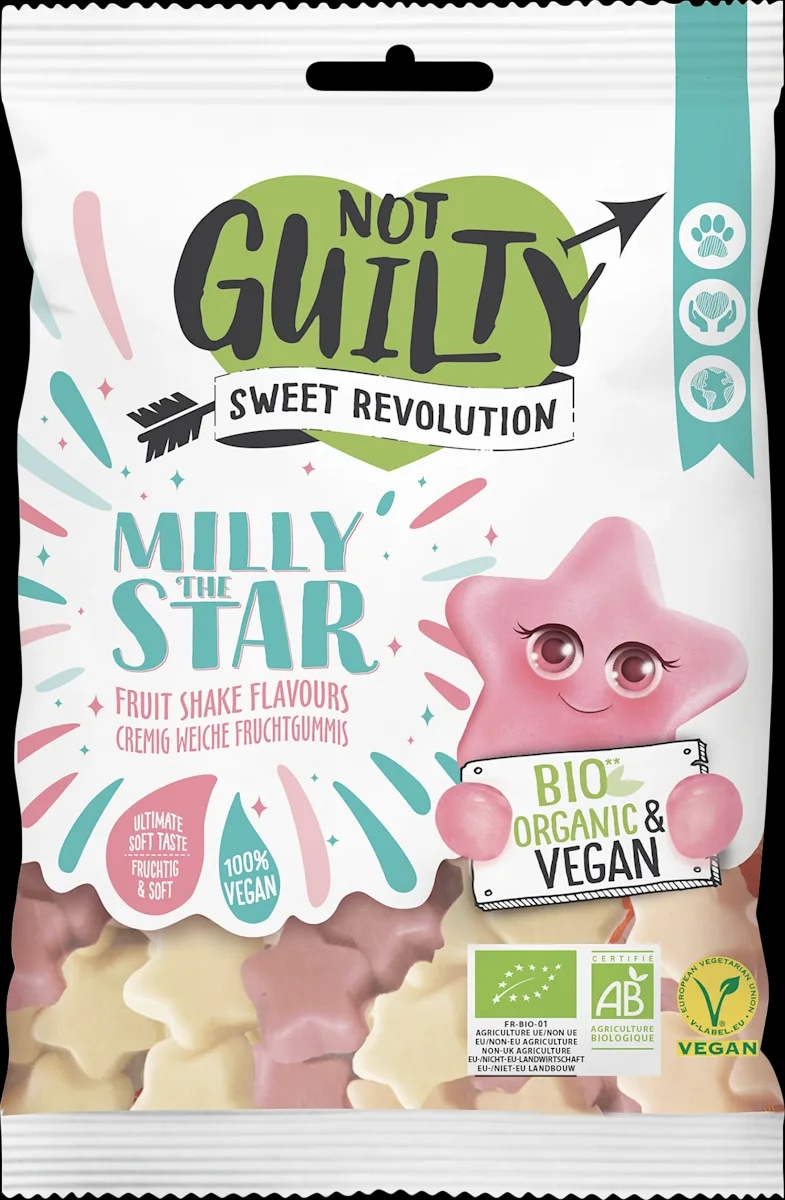 NOT GUILTY Milly the Star bio sadni bonboni 90 g - Akcija v trgovini Dm