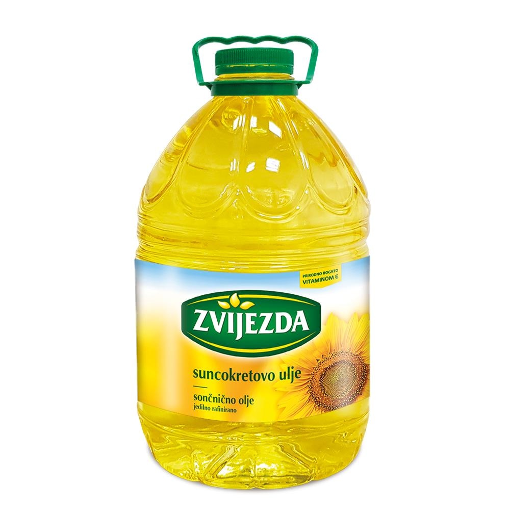 Sončnično olje Zvijezda 1 l Zvijezda