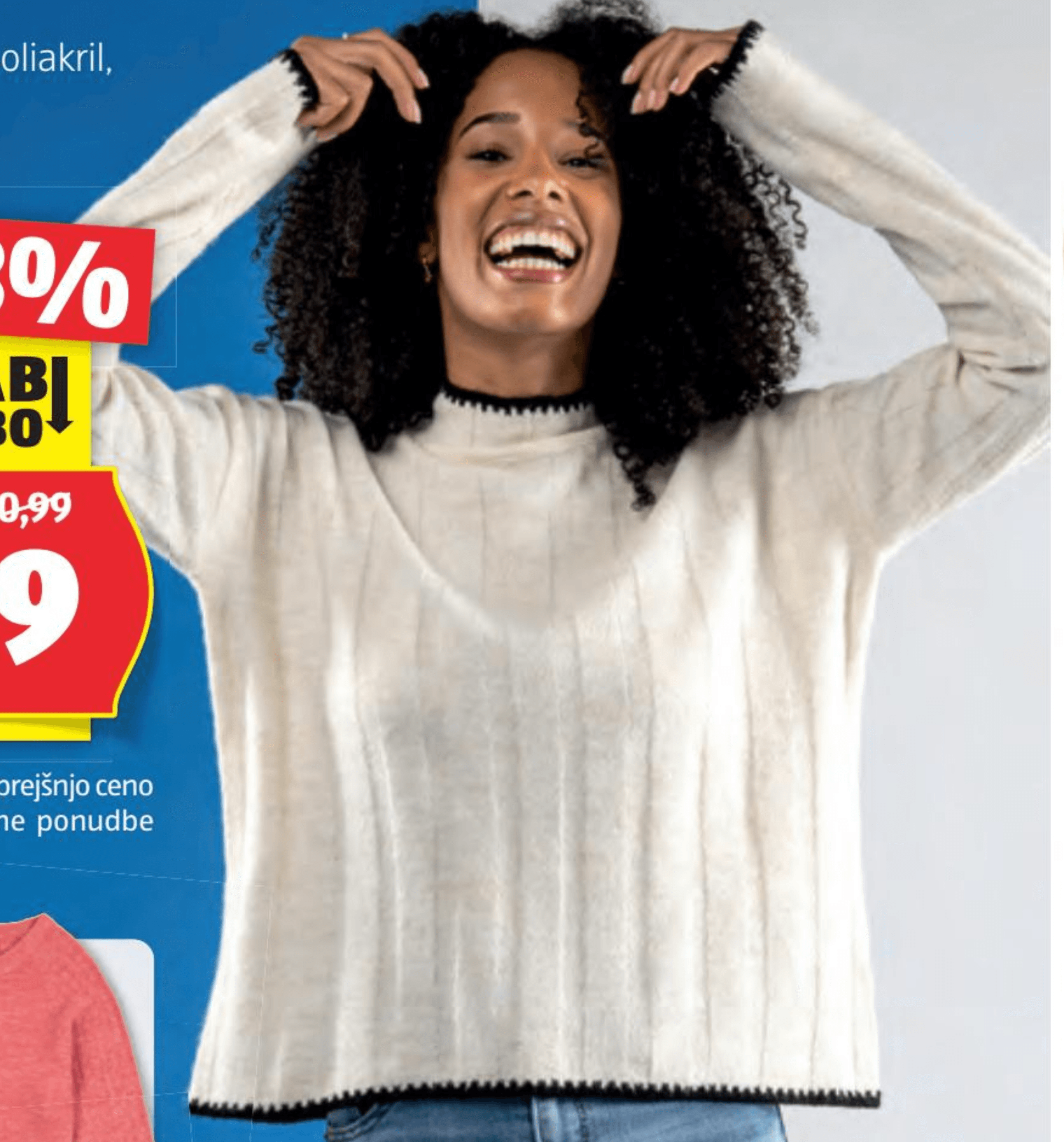 UP 2 FASHION WOMEN Ženski pulover