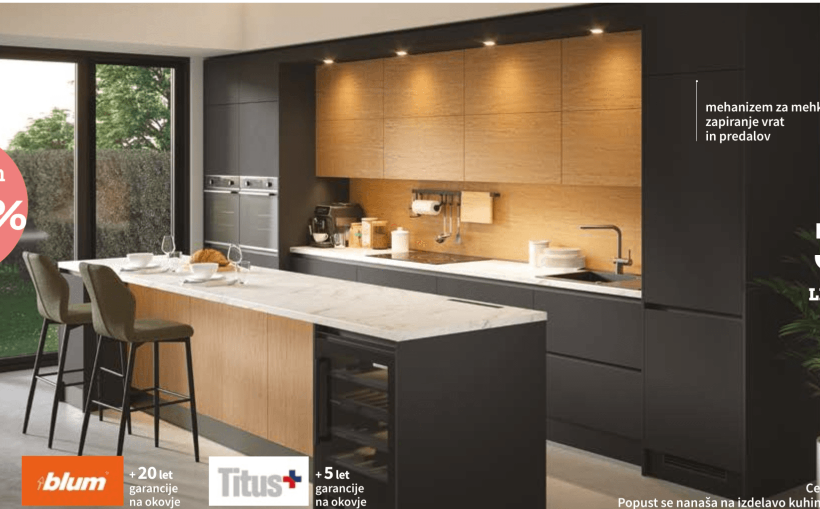 LIBERTA NEXT kuhinja po meri