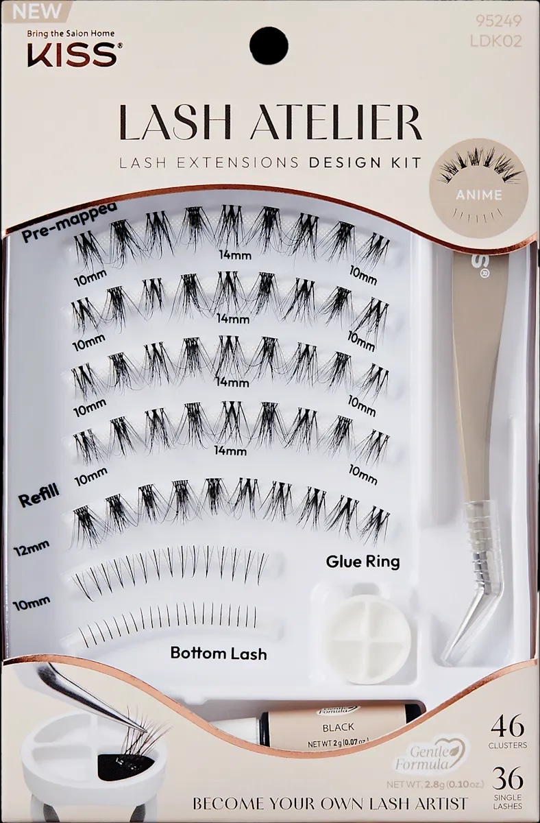 KISS Lash Atelier Anime set umetnih trepalnic