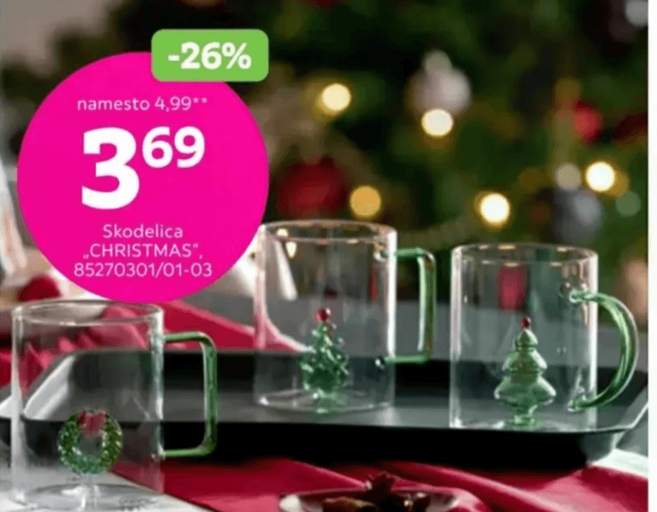 Skodelica „CHRISTMAS"