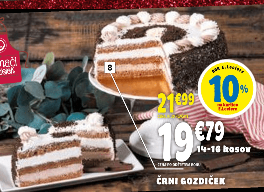 ČRNI GOZDIČEK 14-16 kosov