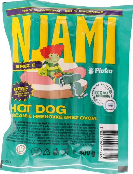 Piščančje hrenovke IK 200 g