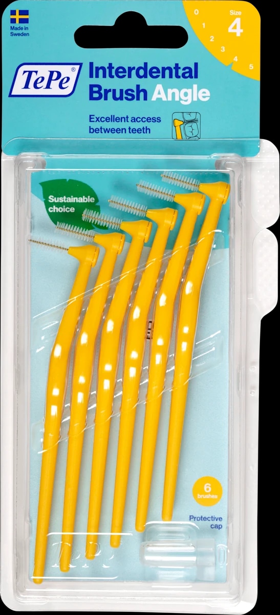 TePe interdentalna kotna ščetka 6 kosov
