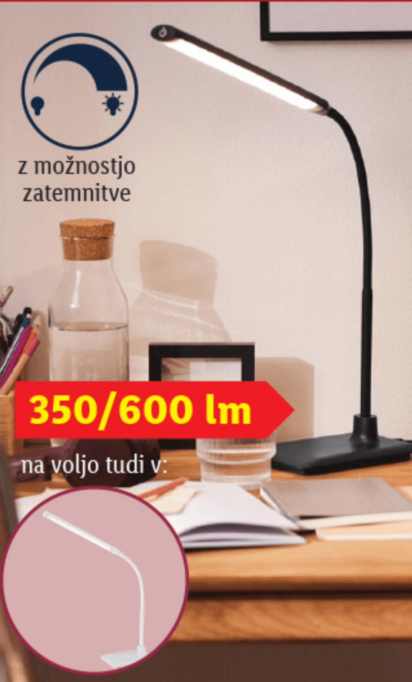 Livarno home Namizna LED-svetilka