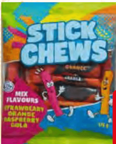 Sladke palčke Stick Chews 175 g
