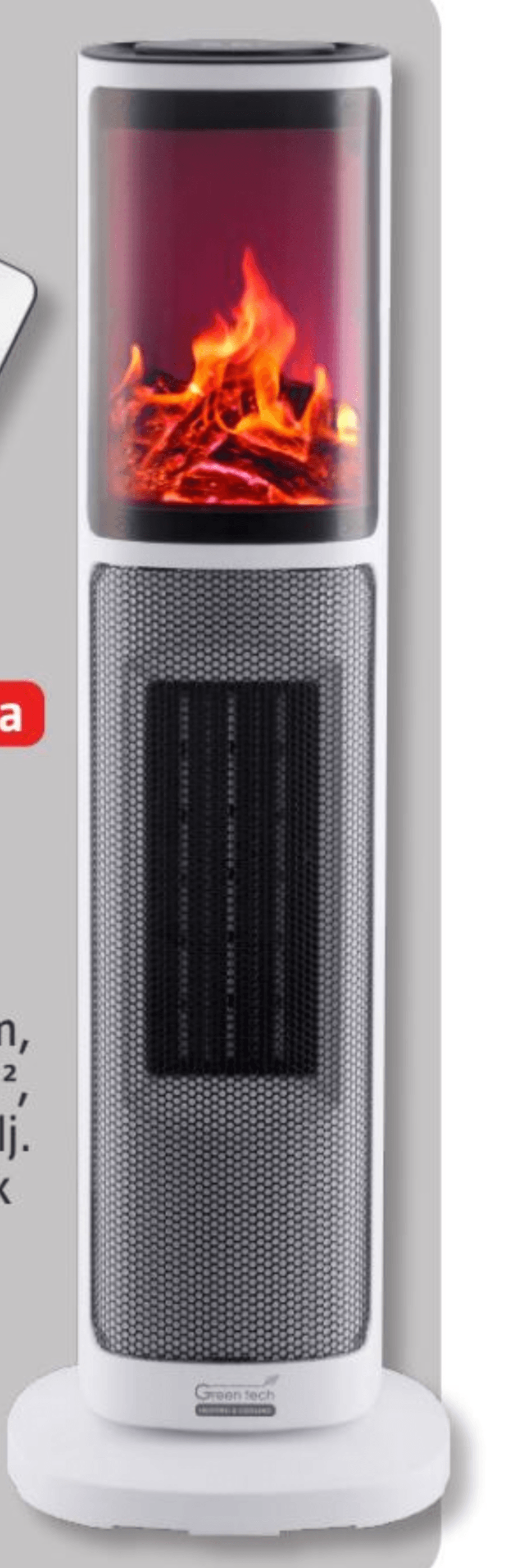 Green Tech Ventilatorski grelnik 'PTC-K24' - Akcija v trgovini Bauhaus