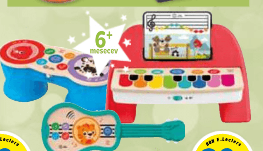 MAGIČNI PIANO, UKULELE ali BOBNI