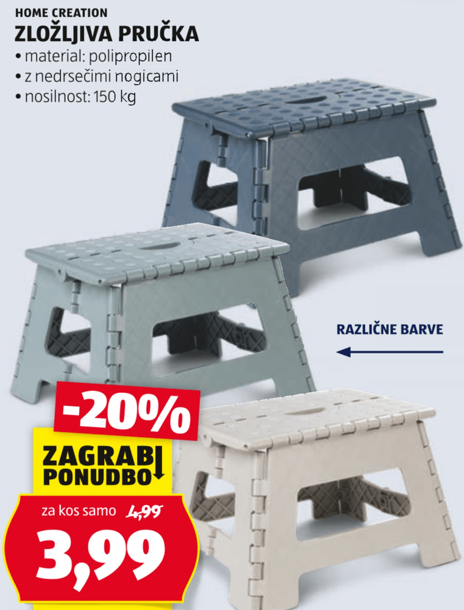 HOME CREATION Zložljiva pručka