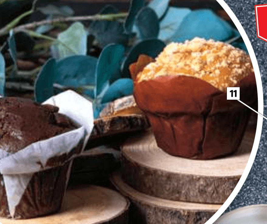 Muffin s sadjem ali muffin s čokolado 120 g