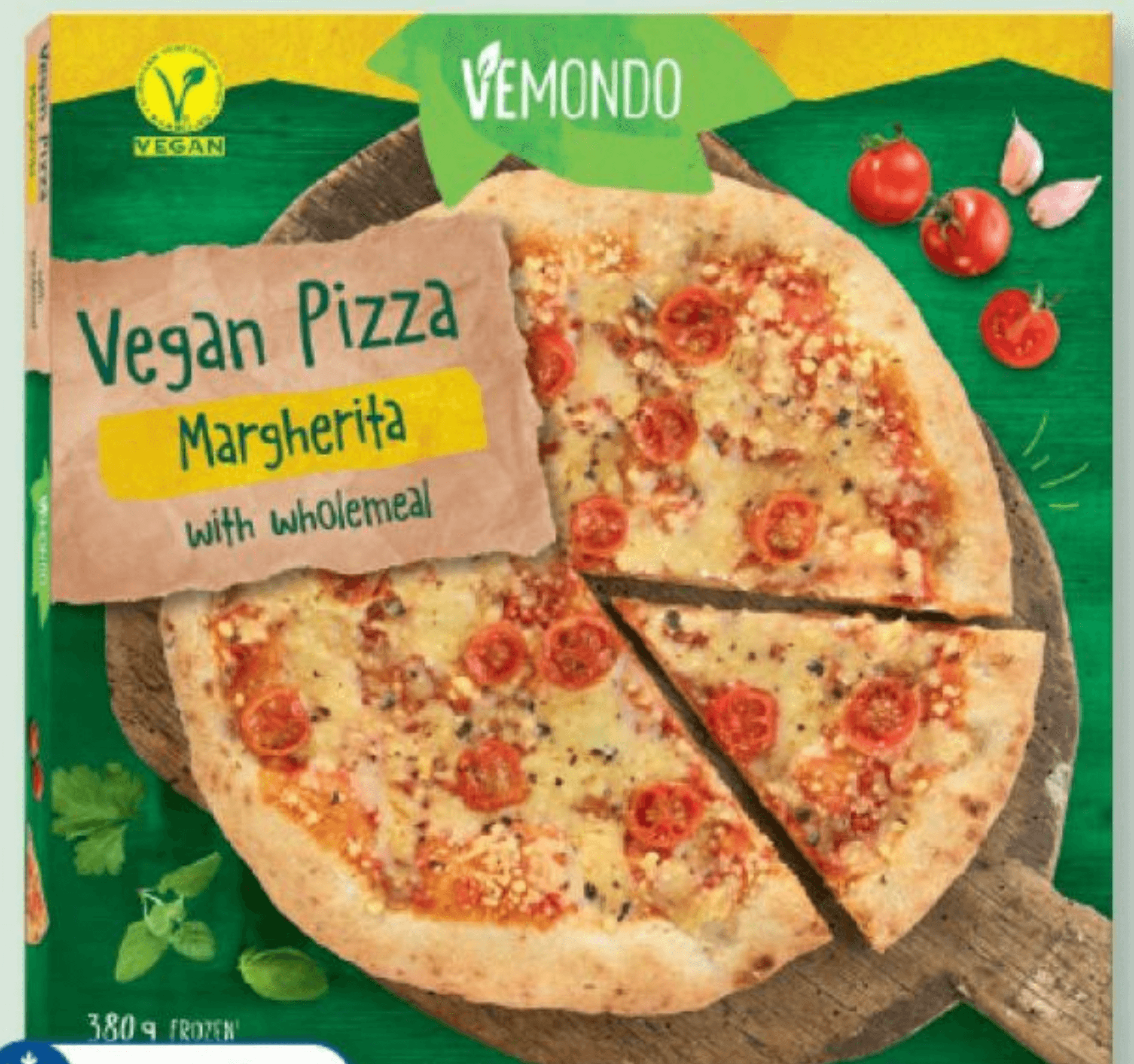 Vemondo Veganska pica Margherita 380 g