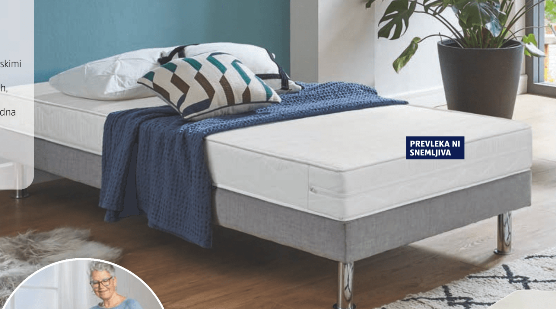 Novitesse 7-conska vzmetnica iz pene - Akcija v trgovini Hofer