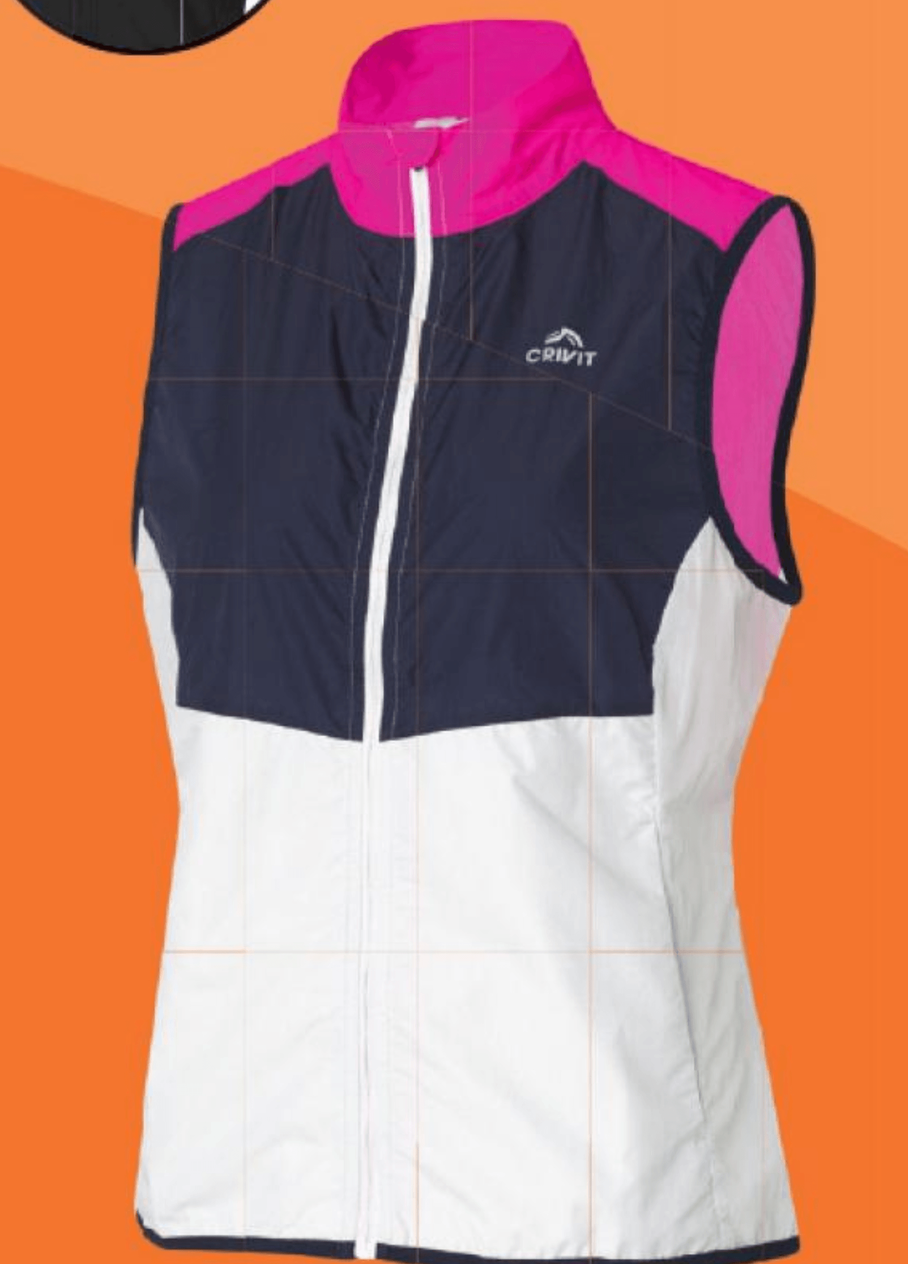 CRIVIT Funkcijski brezrokavnik