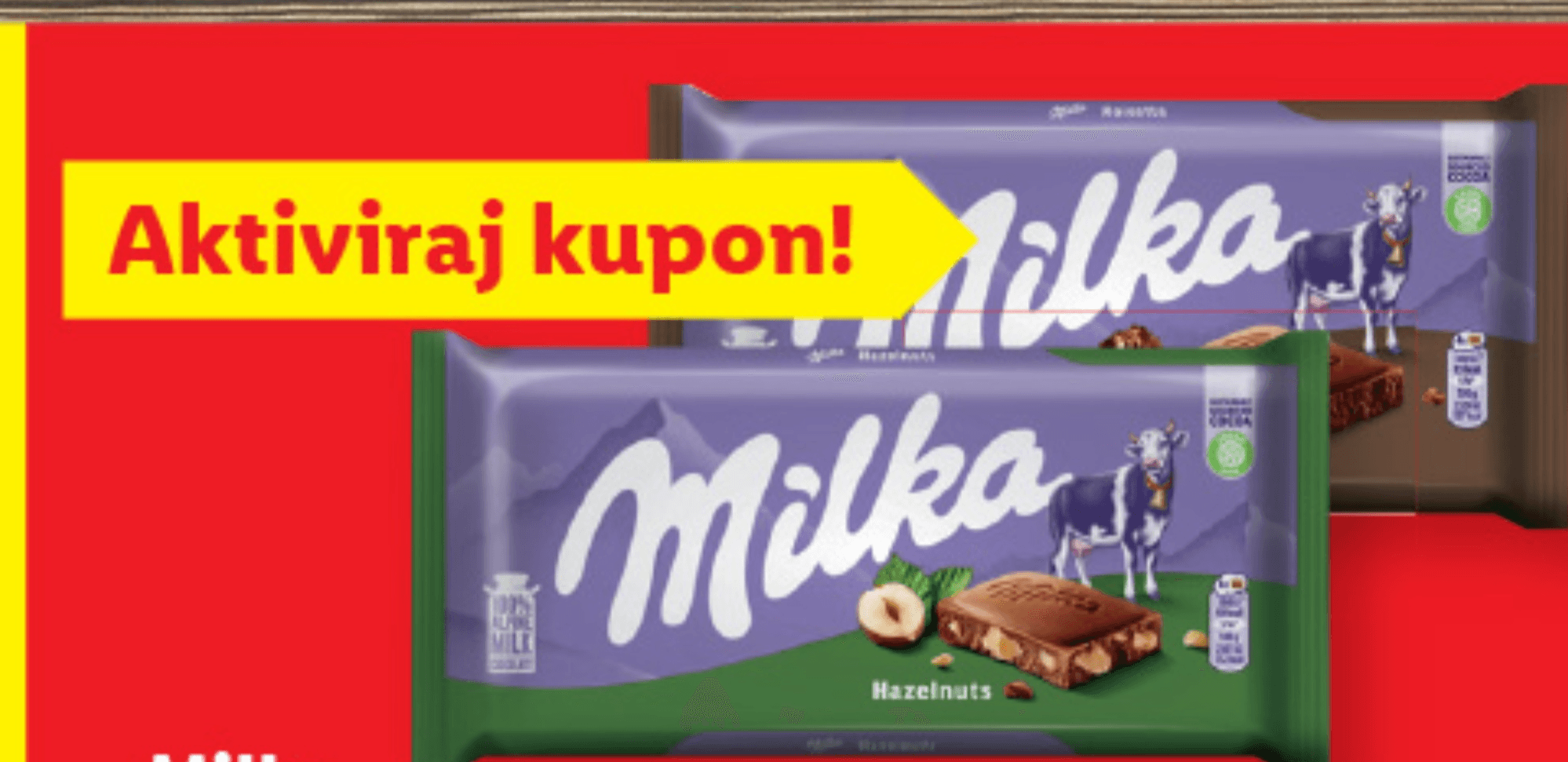 Milka Čokolada 90-100 g Milka