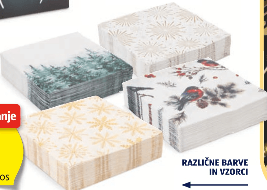 Kokett Praznične serviete 40 kosov