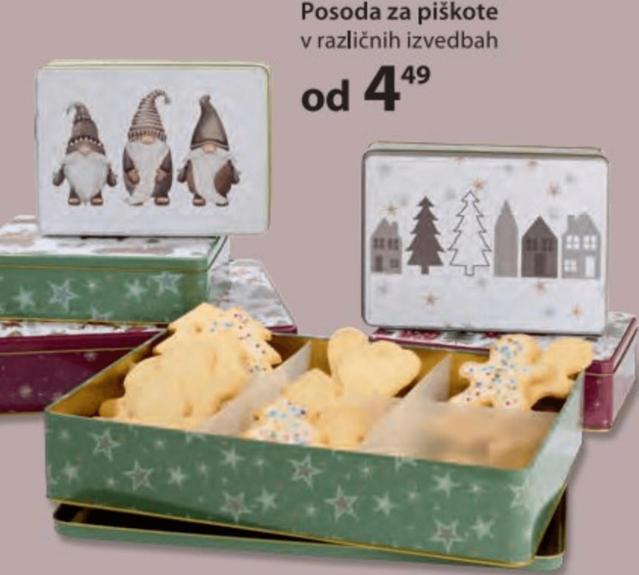 Posoda za piškote