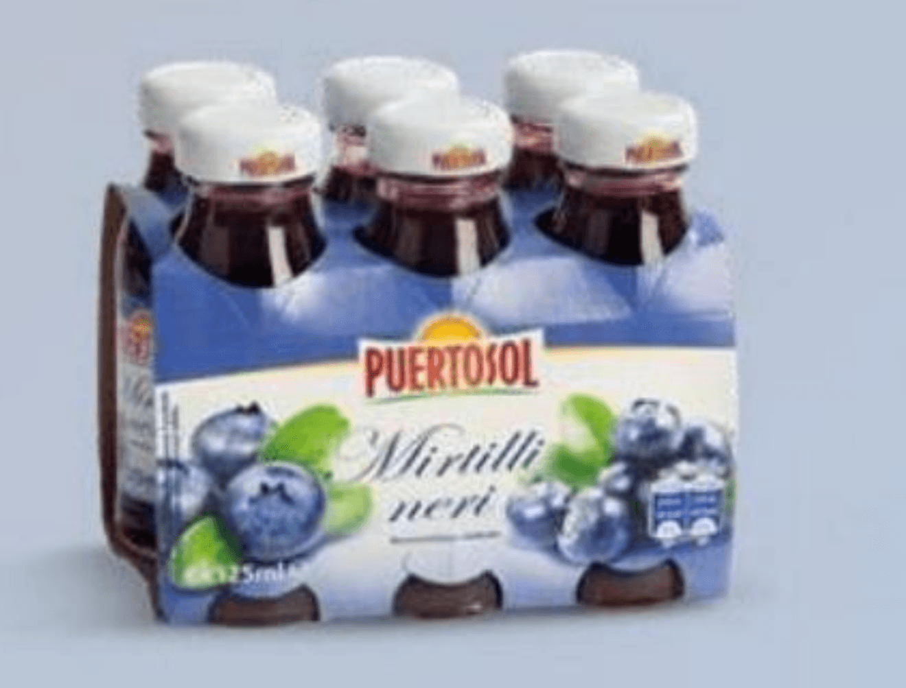 Puertosol nektar borovnica 6 x 125 ml