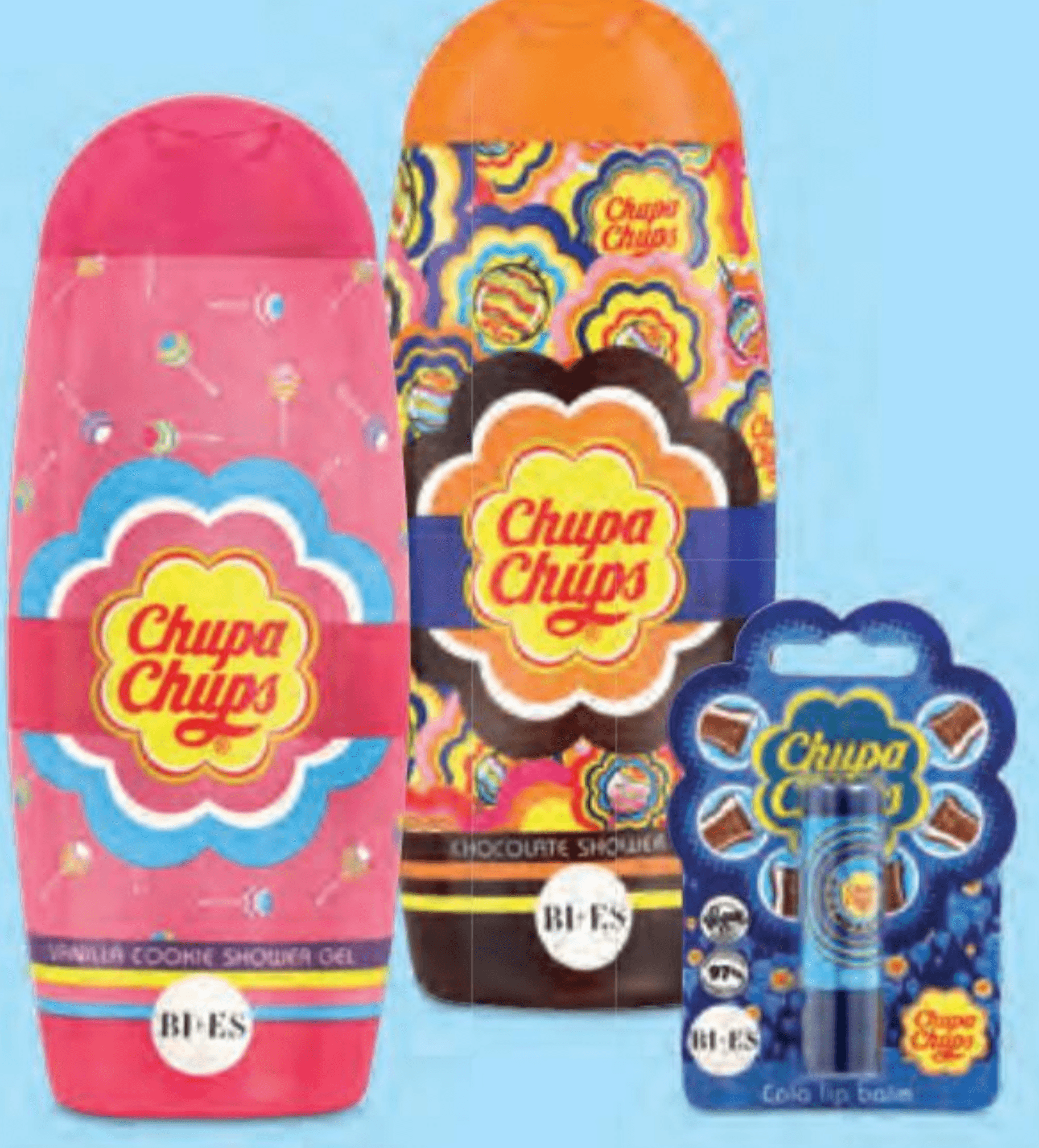 Chupa Chups balzam za ustnice/gel za prhanje 4.5 g/250 ml