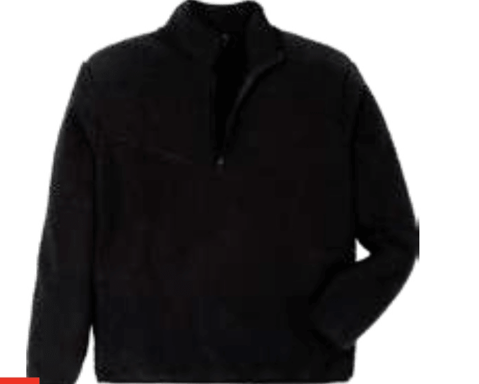 Moški pulover iz debelejšega flisa