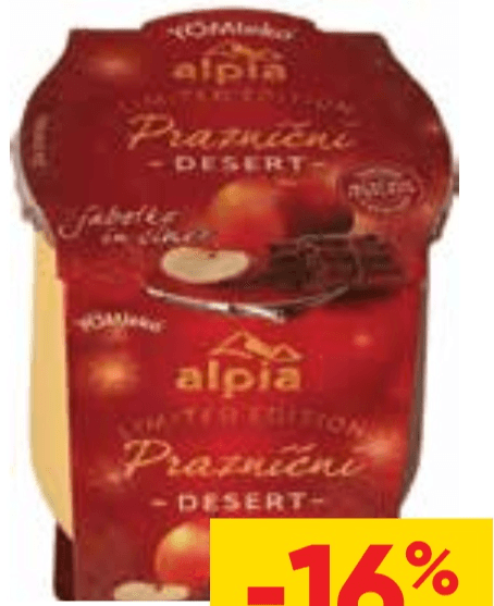 Praznični desert Alpia 140 g