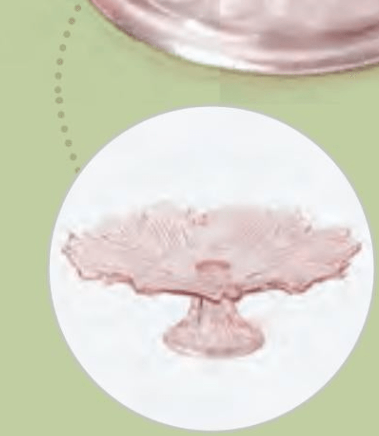 Stekleno stojalo za torto - Akcija v trgovini Pepco