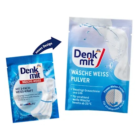 Denkmit Wäsche-Weiss pralni prašek 50 g