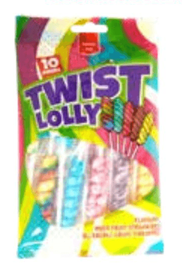 Penaste lizike Twist Lolly 100 g TWIST LOLLY