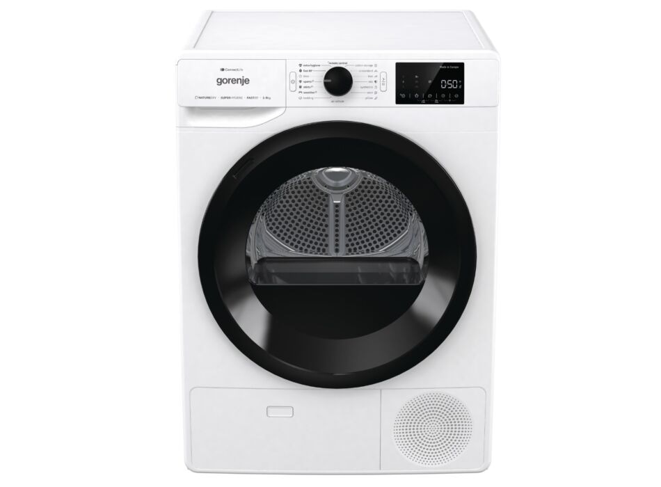 Sušilni stroj Gorenje DPNE92/GNLWIFI 9 kg sušenja, Toplotna črpalka