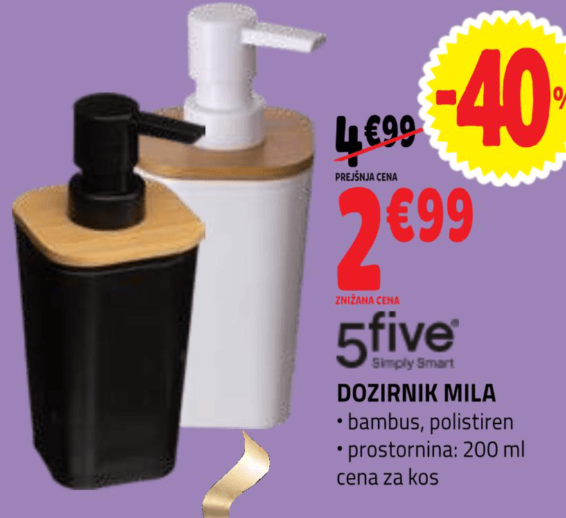 5five Dozirnik mila