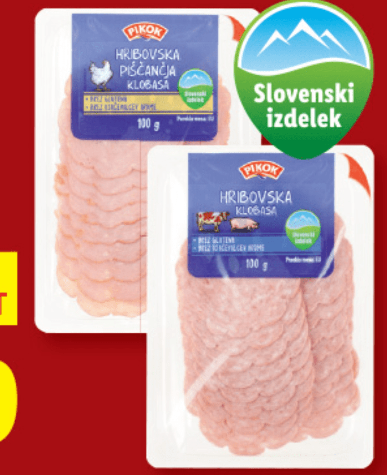 Pikok Hribovska klobasa 100 g