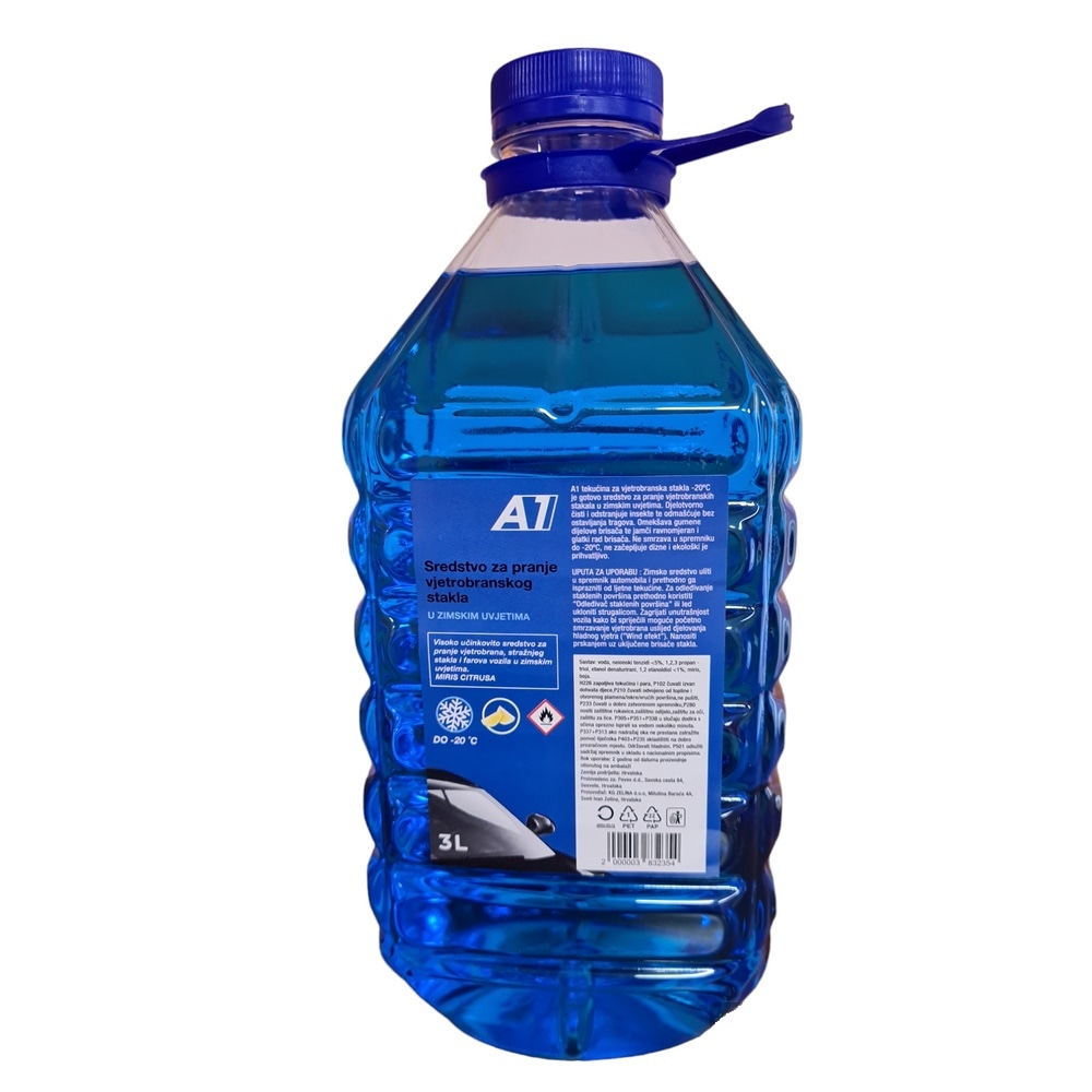 Zimska tekočina za pranje vetrobranskega stekla A1 3 l