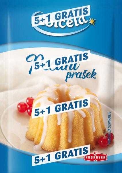 Pecilni prašek Dolcela 5x12g + 12g GRATIS / 6x8g + 8g GRATIS