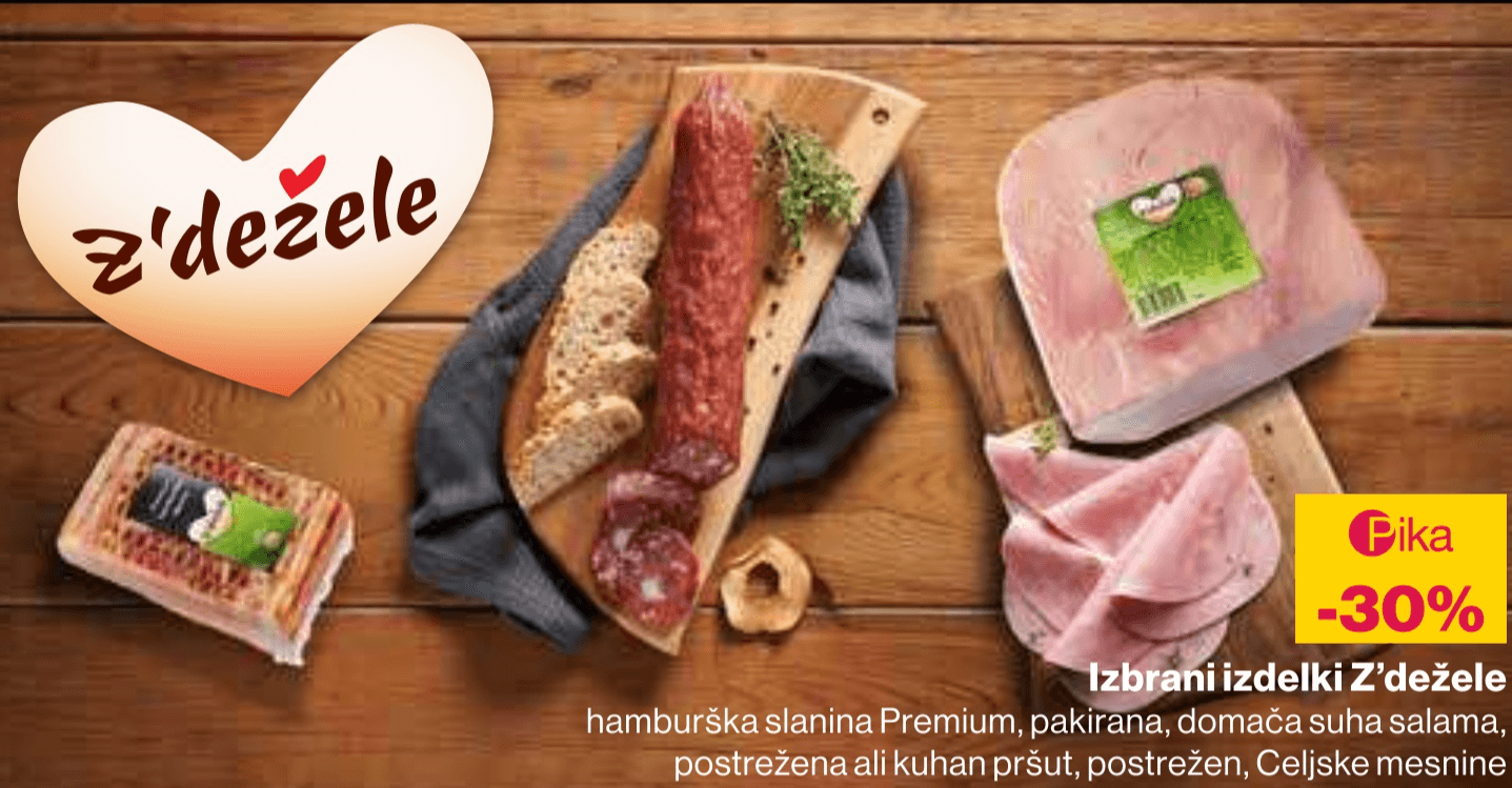 Izbrani izdelki Z'dežele