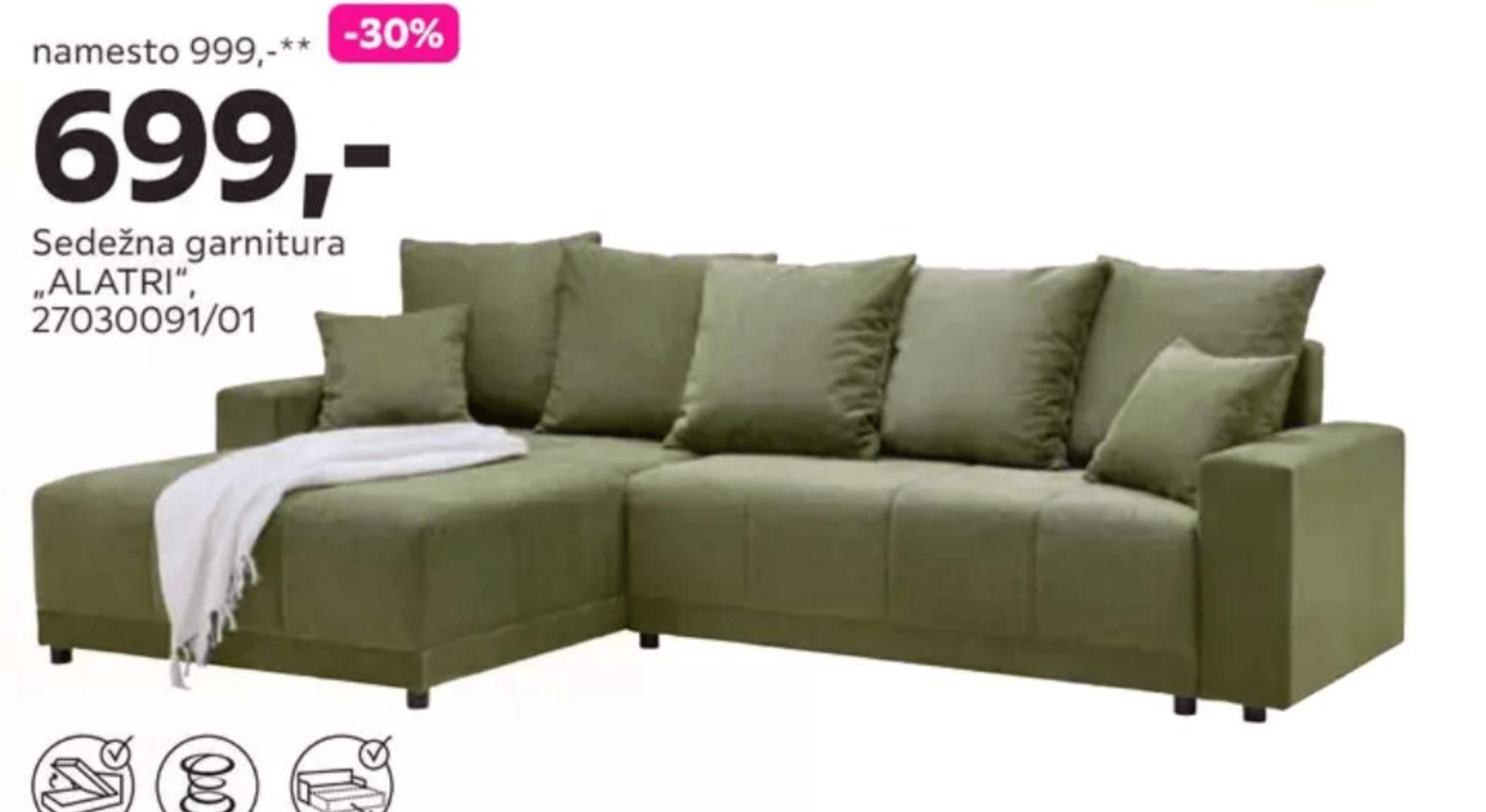 Sedežna garnitura „ALATRI"