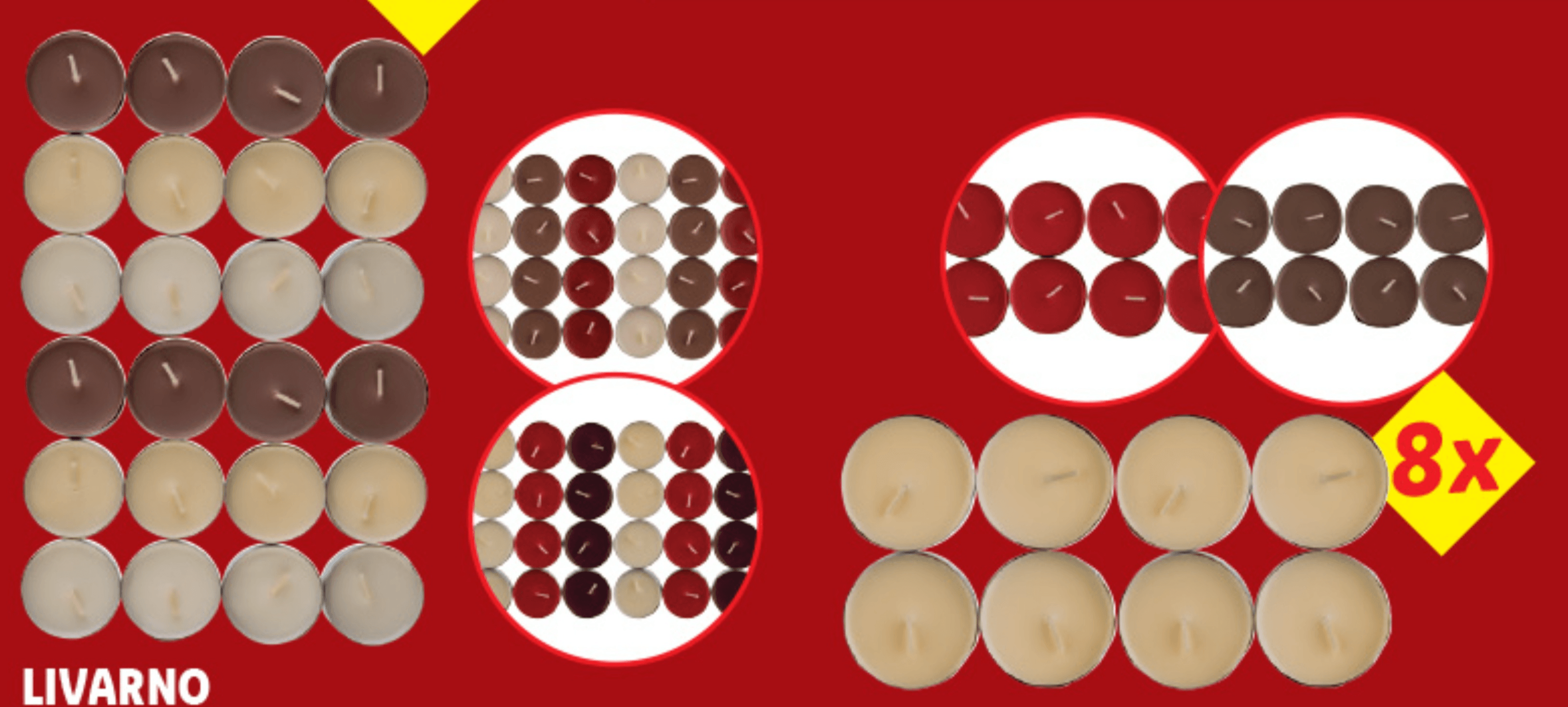 Dišeče čajne sveče 24x