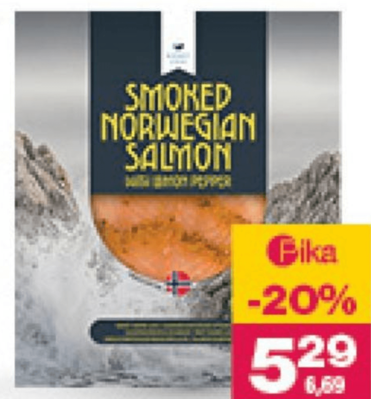 Norveški losos Nordic 100g