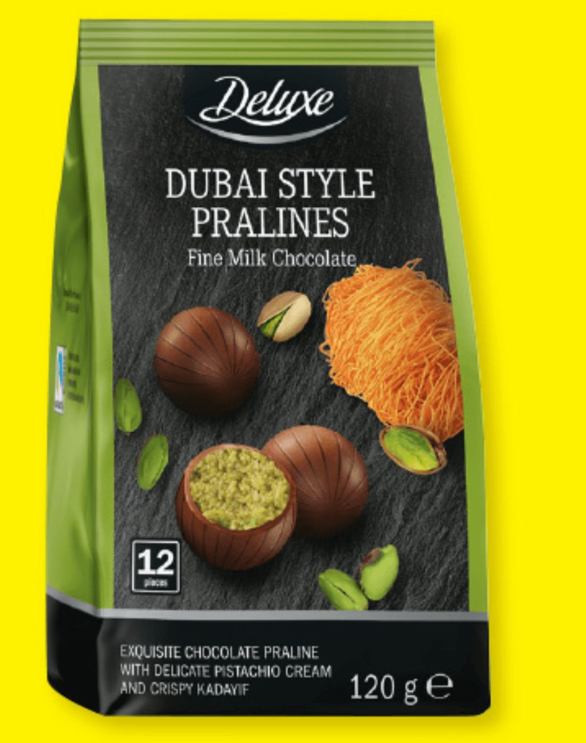 Deluxe Praline na dubajski način 120 g - Akcija v trgovini Lidl
