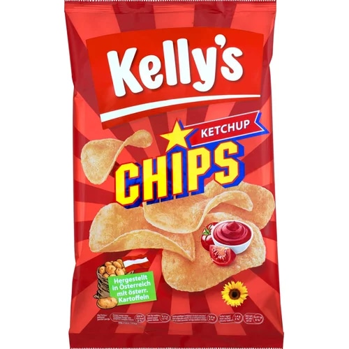 Čips Kelly's Mega Pack 400 g