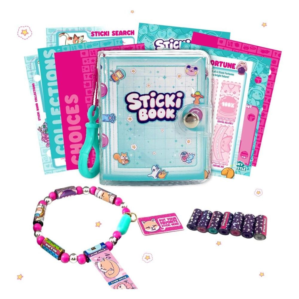 Jazwares Sticki Rolls Stickeralbum-set