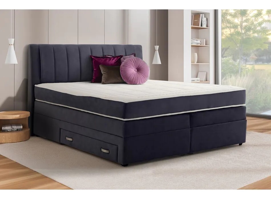 ROSE 2 boxspring postelja 160 x 200 cm