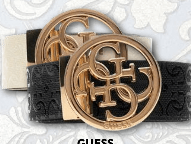 Guess ženski pas dvostranski - Akcija v trgovini Kompas Shop