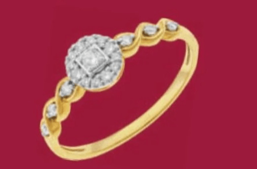 Prstan z diamanti - Akcija v trgovini E.Leclerc