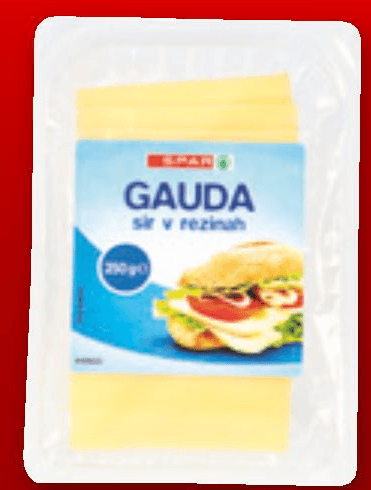 SPAR Sir v rezinah 250 g SPAR