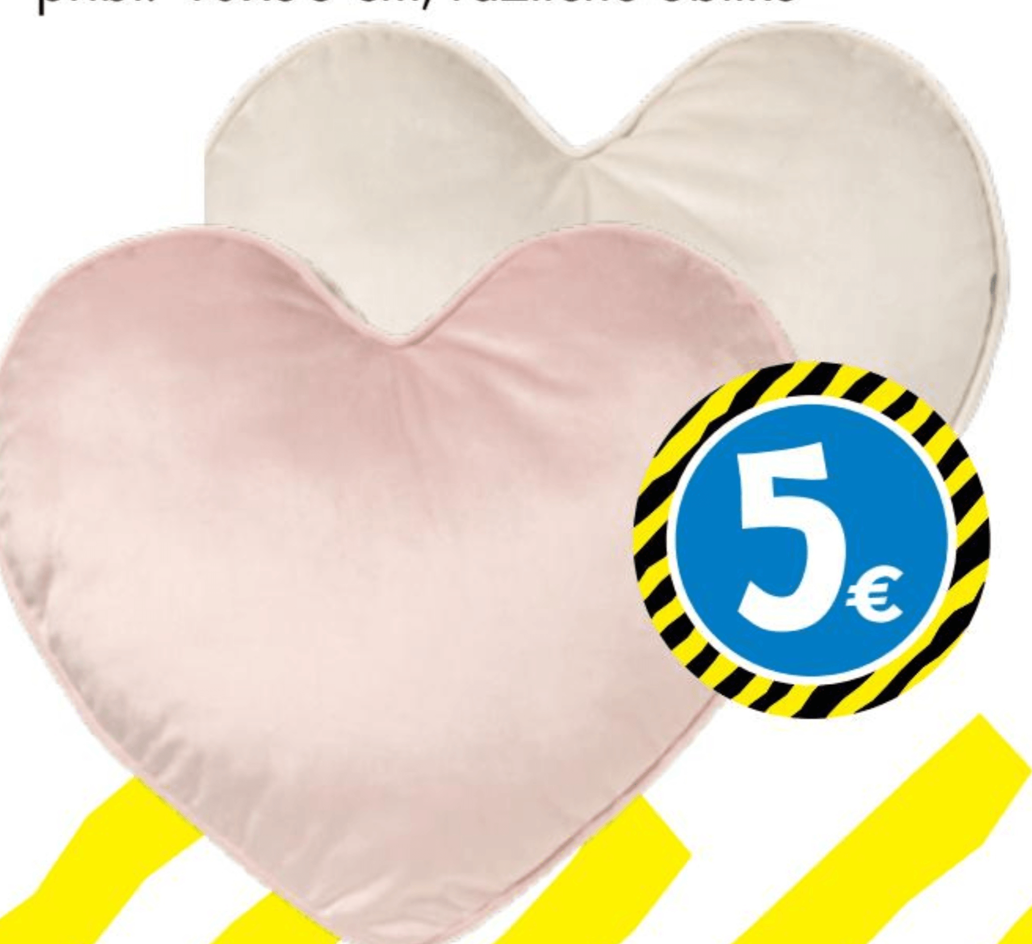 Blazina v obliki srca - Akcija v trgovini Tedi