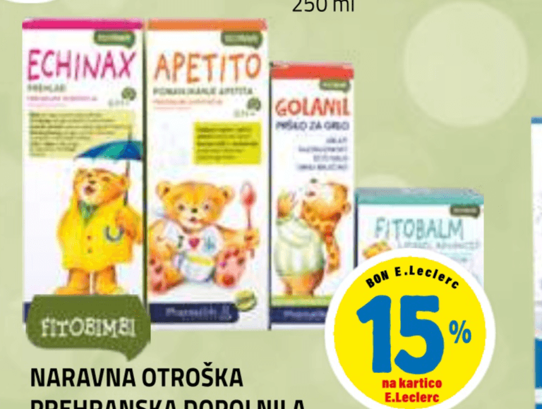 Naravna otroška prehranska dopolnila