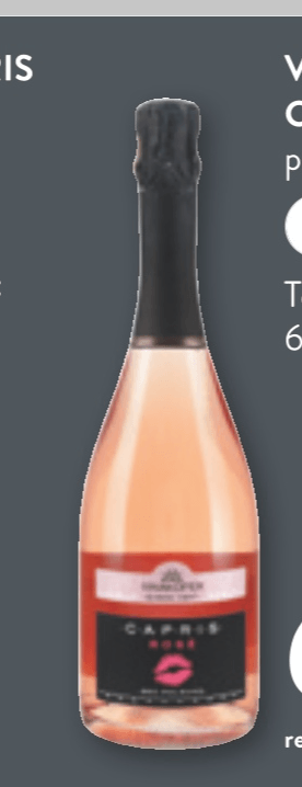 Vinakoper VINO PENEČE ROSE CAPRIS 0,75 l