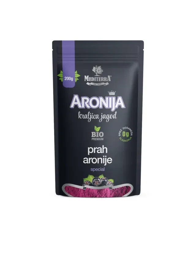 MEDITERRA bio special prah aronije 200 g