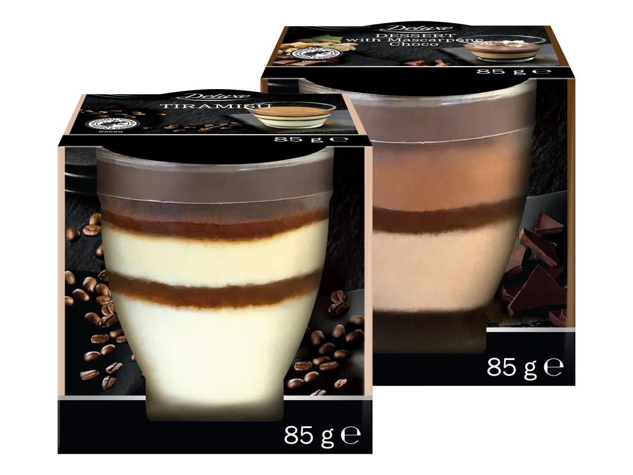 Deluxe Desert v plasteh v kozarčku 85 g