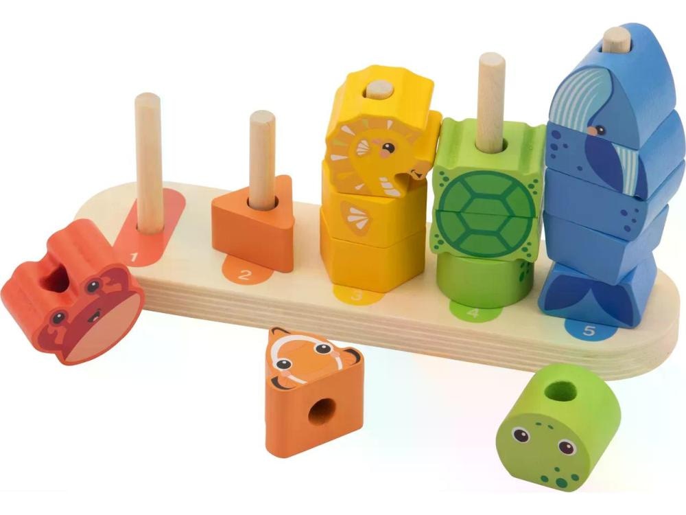 lupilu Lesene didaktične sestavljanke